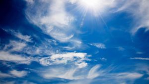 2014 Summer Sky in Anaheim, California